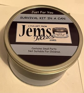 Leaving Work RUHESTAND SURVIVAL KIT in einer Dose. Neuheit Geschenk, lustiges Geschenk & Karte - Bild 1 von 3