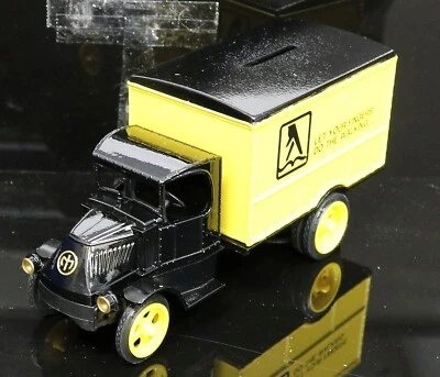 ERTL Replica 1926 Mack Bull Dog Yellow Pages van Diecast Locking Coin Bank  #947 - Image 1 of 4