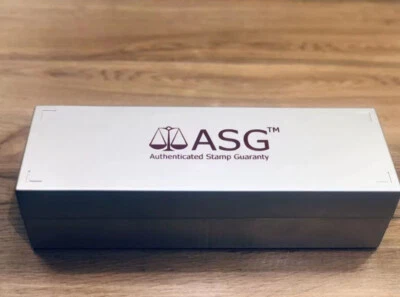Caja de almacenamiento de estampillas oficiales autorizadas ASG puede contener hasta 100 estampillas ASG Foto 1 de 4