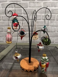 Assortment Of Vintage Christmas Ornaments. 10 Pieces. Vintage Mercury Glass - Picture 1 of 23