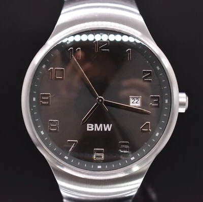 BMW Sports Watch Men Date Dial 3494BMV Stainless Steel NEW BATTERY - Image 1 of 4