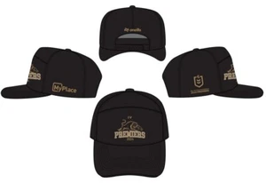 445466 PENRITH PANTHERS 2024 NRL PREMIERS O'NEILLS MENS ADULT BASEBALL HAT CAP - Picture 1 of 7