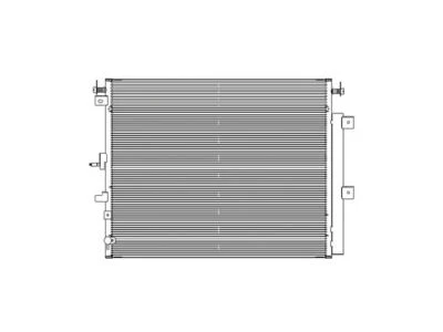 For 2016-2018 Lincoln MKX A/C Condenser 32182PXJC 2017 - Image 1 of 2