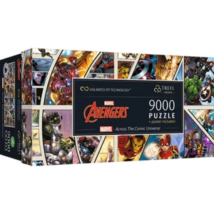 Trefl Prime 9000 Teile Puzzle - Marvel - Quer durch das Comic Universum - Bild 1 von 6