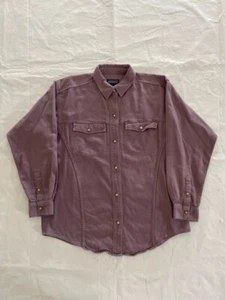 Vintage Herbst 2006 Patagonia Cord Perlen Druckknopf Hemd Gr. Damen M verwaschen - Bild 1 von 7