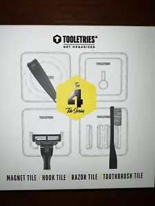Tooletries, The 4 Tile Series, organización de baño, nuevo con etiquetas, hombres, idea de regalo - Imagen 1 de 4