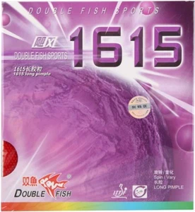 Double Fish 1615 Long Pips Out Tischtennis Belag mit Schwamm, NEU, USD - Bild 1 von 3