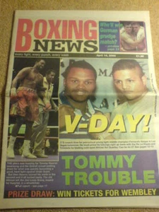 BOXING NEWS - 14 April 2000 - HEARNS - Picture 1 of 1