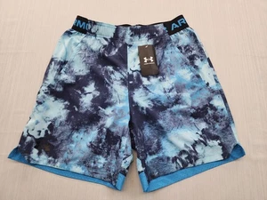 NEW Mens Under Armour Vanish Woven 6" UA Shorts Blue Unlined Size Small Fitted - Picture 1 of 14