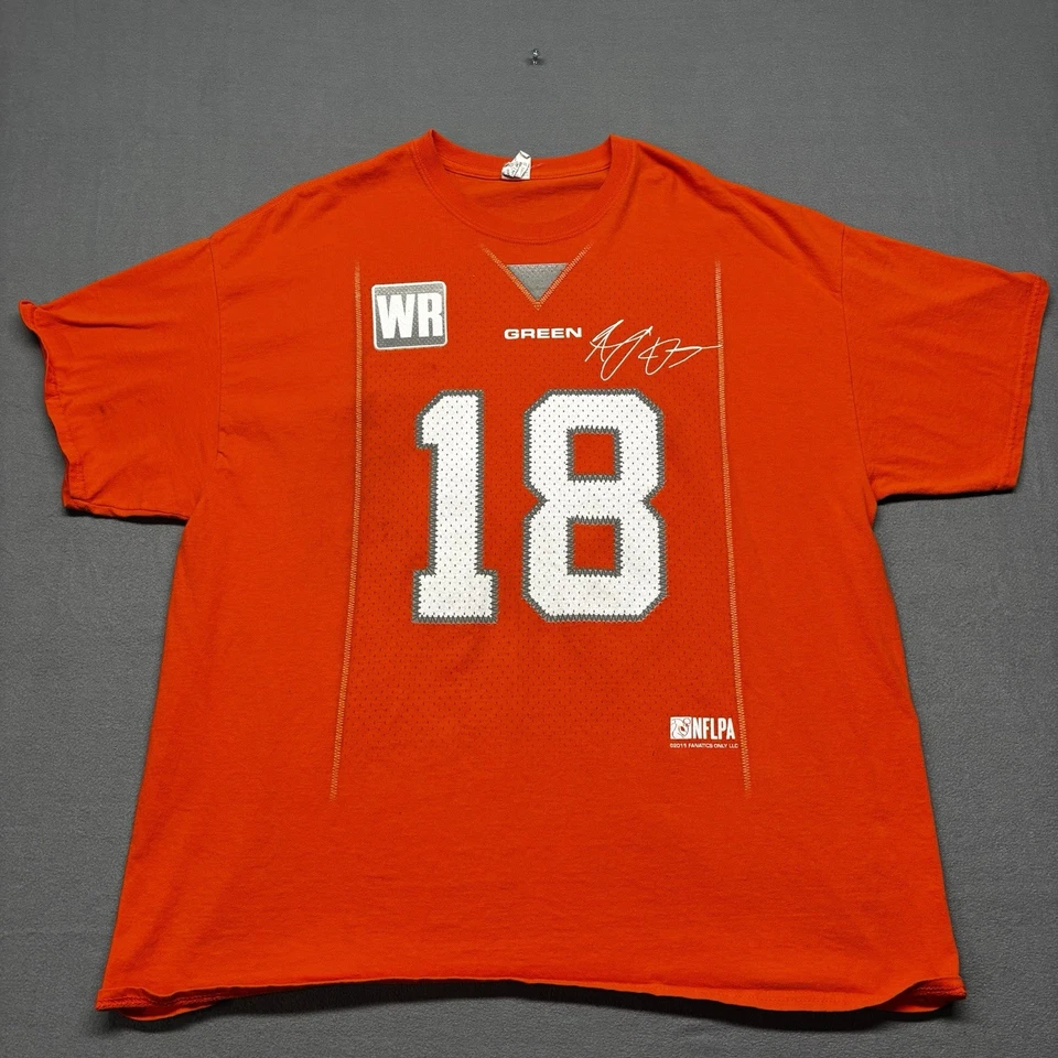 Camiseta deportiva NFLPA 2015 AJ Greene Cincinnati Bengals Fanatics talla XXL Foto 1 de 4