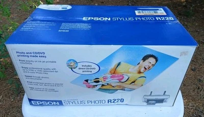 NOS Epson Stylus Photo R220 Digital Photo Inkjet Printer - BRAND NEW - Image 1 of 4