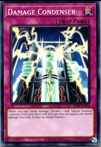 Yu-Gi-Oh! TCG Condensatore Danni Saga di Drago Bianco Occhi Blu SDBE-EN036 - Foto 1 di 2