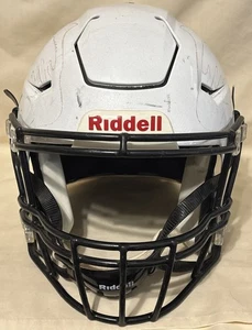 Casco de fútbol americano Riddell SpeedFlex 2019 - mediano - blanco con máscara negra - Imagen 1 de 12