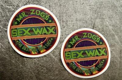 Sex Wax Stickers Volcom Surf Sticker HobIe Decals T&C Sexwax Decal Volcom RVCA - Image 1 of 4