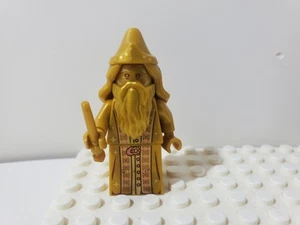 Lego Minifigura Albus Dumbledore Oro 20 del Set #76391 Hogwarts Iconos hp322 - Imagen 1 de 3