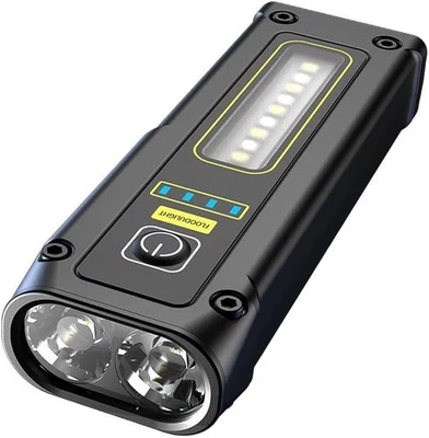 Linterna Multifuncional LED Recargable Con Imán 7 Modos Luz De Trabajo Con Luz R - Imagen 1 de 4