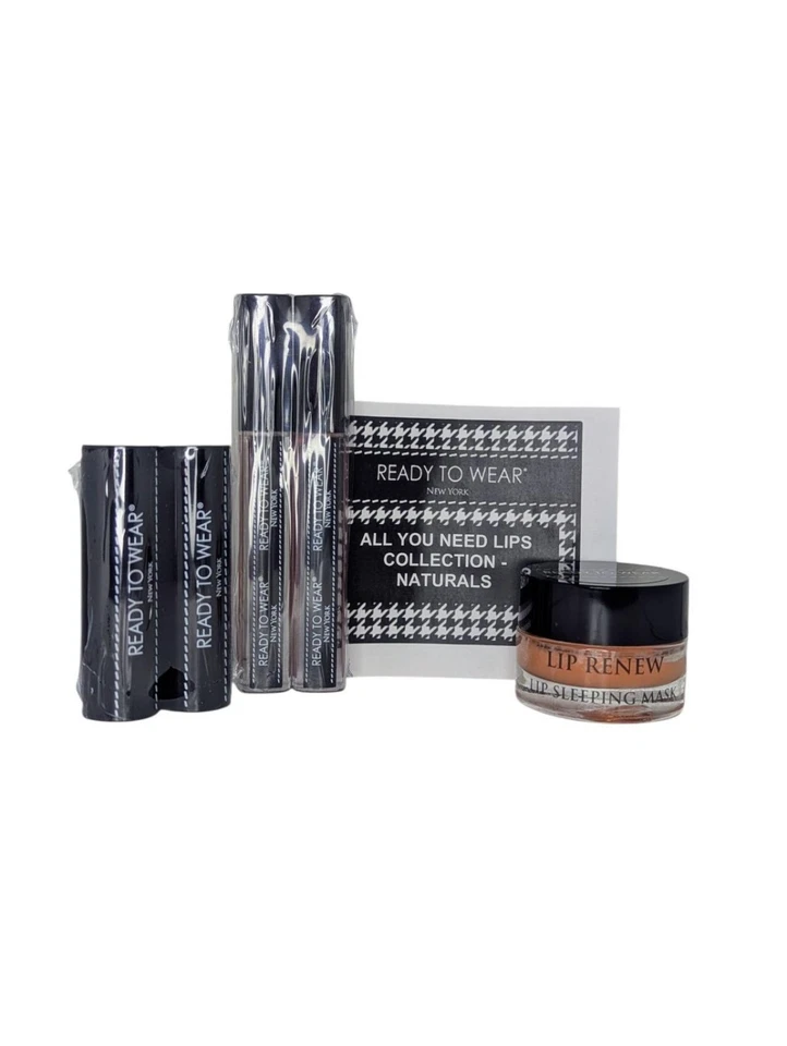 Listo para usar Nueva York Todo lo que necesitas Labios Naturals Lápiz labial Máscara labial Brillo labial Foto 1 de 4
