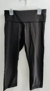 LULULEMON WOMEN'S CROP PANTS BLACK (SIZE 4) - Picture 1 of 5