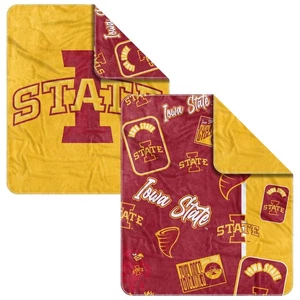 Iowa State Cyclones 50- x 60- Dream Weave Throw Blanket - Picture 1 of 3
