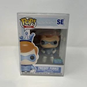 Funko Pop! Freddy Funko Superhero Metallic SE Make-A-Wish LE 5000 w/ Protector - Picture 1 of 9