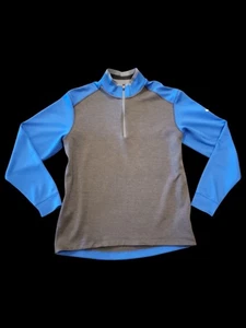 Pullover Nike Golf Dri-Fit Tour Performance 1/4 cremallera para hombre L gris azul - Imagen 1 de 10