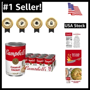Campbell's Kondenscreme Hühnersuppe 10,5 Oz Packung mit 12 Dosen - Bild 1 von 9