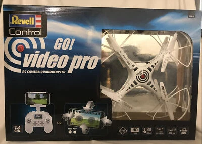 Revell 23818 Quadcopter GO VIDEO PRO RC Camera Quadcopter HD Drone BNIB - Image 1 of 4