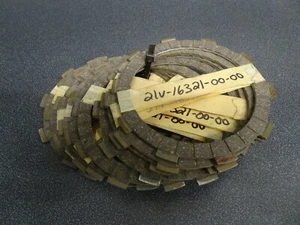 NOS YAMAHA OEM CLUTCH FRICTION PLATES (11 PACK) FITS YFM225 BLASTER, BEAR TRKR - Picture 1 of 1