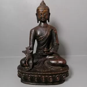 Antica collezione in bronzo, Shakyamuni, squisita artigianalità - Foto 1 di 10