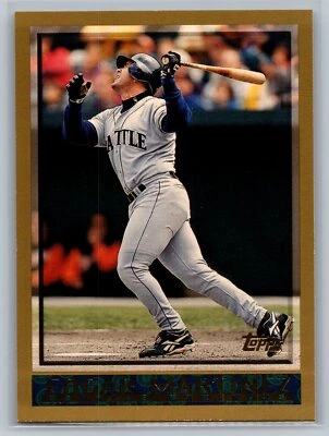 1998 Topps #297 Edgar Martinez Seattle Mariners - Image 1 of 2