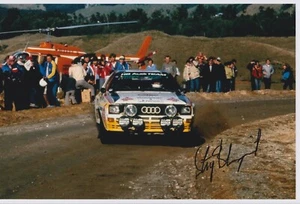 Stig Blomqvist Hand Signed Audi Sport 12x8 Photo Rally Autograph 3 - Picture 1 of 1
