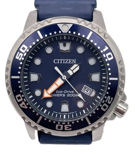 Mens Citizen Promaster Eco-Drive Divers 200M Wrist Watch Date E168-S100623 - Picture 1 of 18