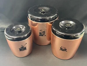 Westbend Aluminium Kupfer Kanister 3er Set mit schwarzen Deckeln - Bild 1 von 16