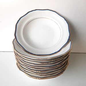Mikasa Fine China REMEMBRANCE 8329 bordo oro 7,5" piatto ciotola 12 pezzi Giappone V1 - Foto 1 di 4
