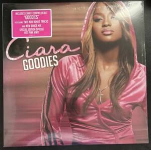 CIARA GOODIES HOT PINK VINY 2LP ANNIVERSARY EDITION +Bonus Tracks SEALED MINT - Picture 1 of 2