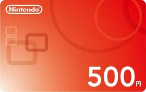 Japan Nintendo eShop 500 Yen Prepaid Digital Card (Japanese) - Picture 1 of 1