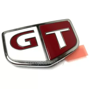 "FABRICANTE DE EQUIPOS ORIGINALES Nissan 63896-15U00 95-98 Skyline R33 emblema lateral "GT"" insignia pieza genuina JDM - Imagen 1 de 2