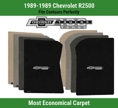 Lloyd Velourtex Front Carpet Mats for '89 Chevy R2500 w/Chevy Trucks Centennial - Image 1 of 4