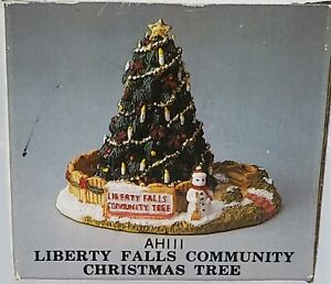 New ListingLiberty Falls Community Christmas Tree Ah111 - 1995