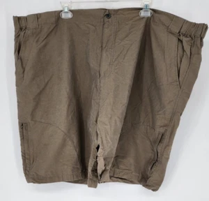 Pantalones Cortos Woolrich Para Hombre Frente Plano Talla 52 Color: Marrón/Gris 7 Bolsillos - Imagen 1 de 10