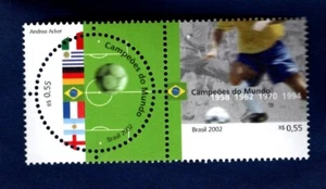 BRASILE 2002 CAMPIONATI MONDIALI DI CALCIO MNH** - Bild 1 von 1