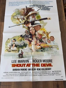 Lee Marvin, Roger Moore, Barbara Parkins - SHOUT AT THE DEVIL - 1 Sheet - Picture 1 of 1