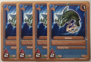NOSTALGIX 4X 1ST. EDITION ANCHARR 92/167 COMMON NEAR MINT-PLAYSET - Bild 1 von 3