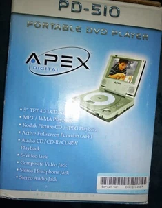 PD-510 PORTABLE DVD PLAYER - Picture 1 of 2