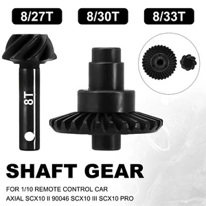 Steel Axle Gear For 1/10 Axial SCX10 II, SCX10 III, UTB10 Capra, SCX10 Pro - Picture 1 of 14