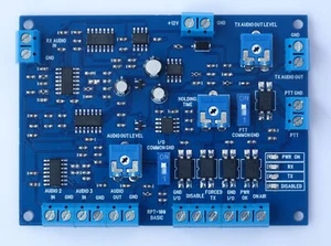 Kontroler wzmacniacza radiowego, regulowany czas trzymania, mikser audio, porty I/O (DIY) - Zdjęcie 1 z 6