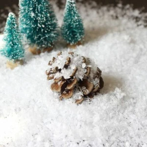 Supply DIY Snow Globe Kits Christmas Decorations Dry Snow Powder Artificial Snow - Picture 1 of 9