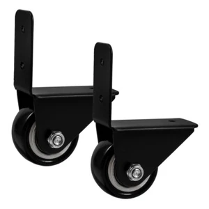 2 Pcs Silent Casters Work Shopping Wheels for Furniture Replacement - Picture 1 of 12