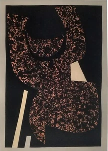 Quadro Pittore ALBERTO MAGNELLI, collage originale firmata, Edizione limitata  - Picture 1 of 3