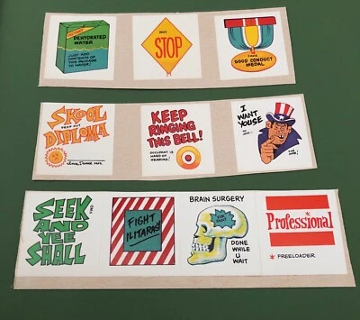 10 Vintage 1980’s Scholastic Stickers Group #4 Weekly Reader Never Used Sticker - Image 1 of 4